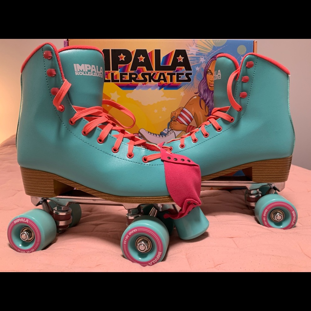 Aqua Impala Skates with Toe Guard size 9